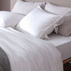 Tracey Family Size Linen Look Washed Duvet Cover Set - Madame Coco JO