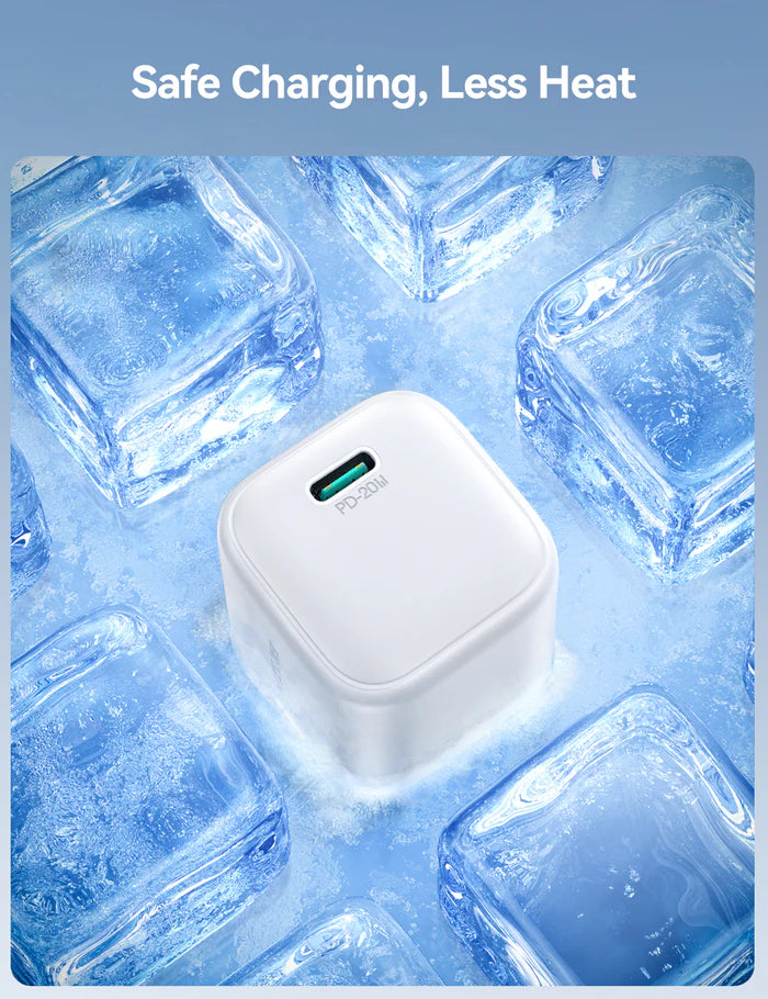 JOYROOM GaN PD20W Mini Charger - Compact & Fast JOYROOM GaN PD20W Mini Charger - Compact & Fast