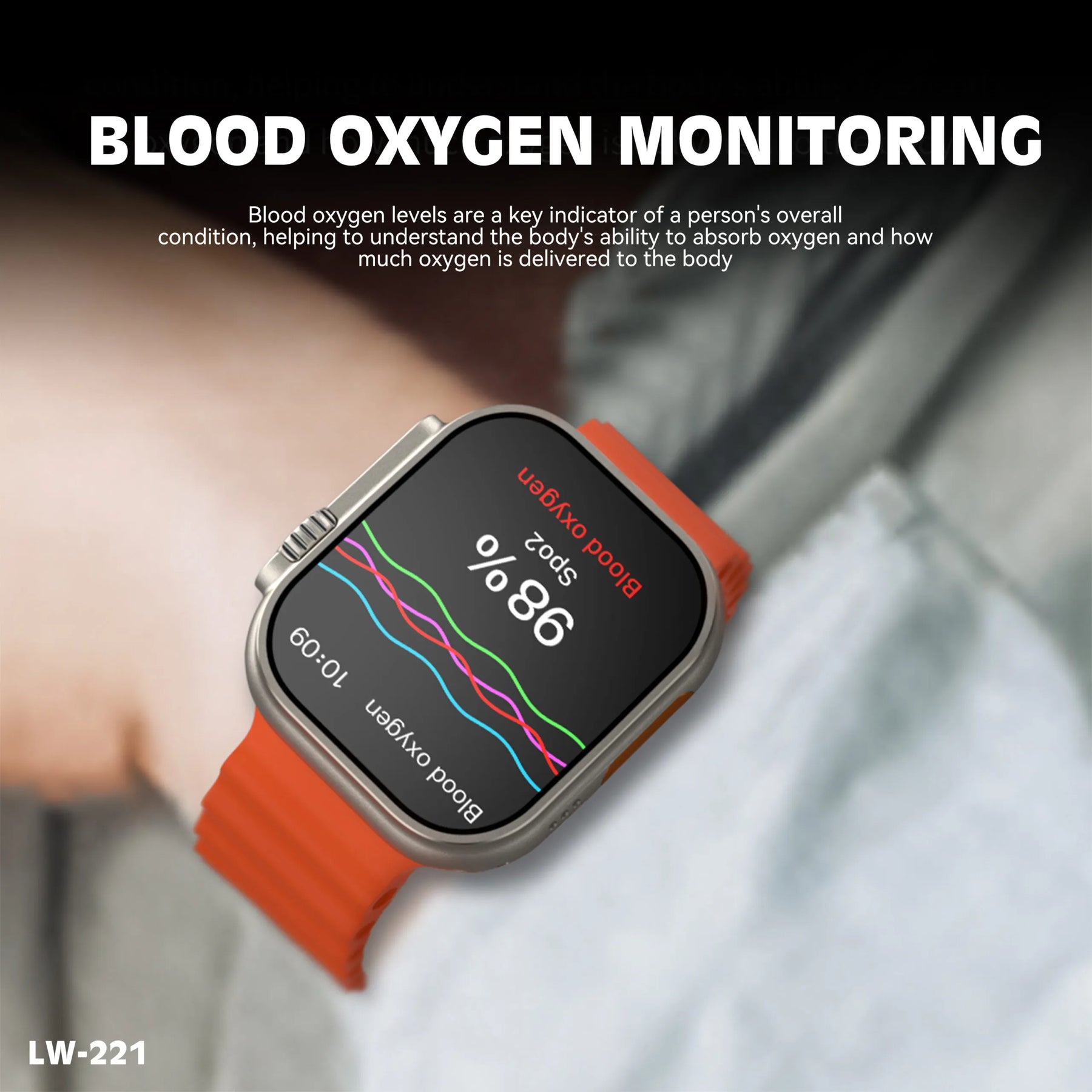 Lenyes LW-221 Smart Watch 2.02” Full Touch Lenyes LW-221 Smart Watch 2.02” Full Touch