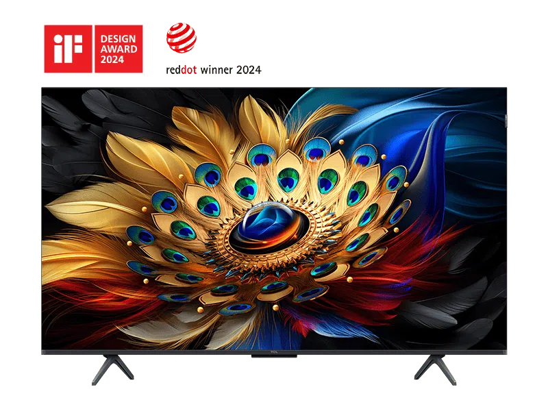 TCL 50C655 50" QLED 4K TV Dolby Vision Atmos HDR10+ 120Hz Gaming