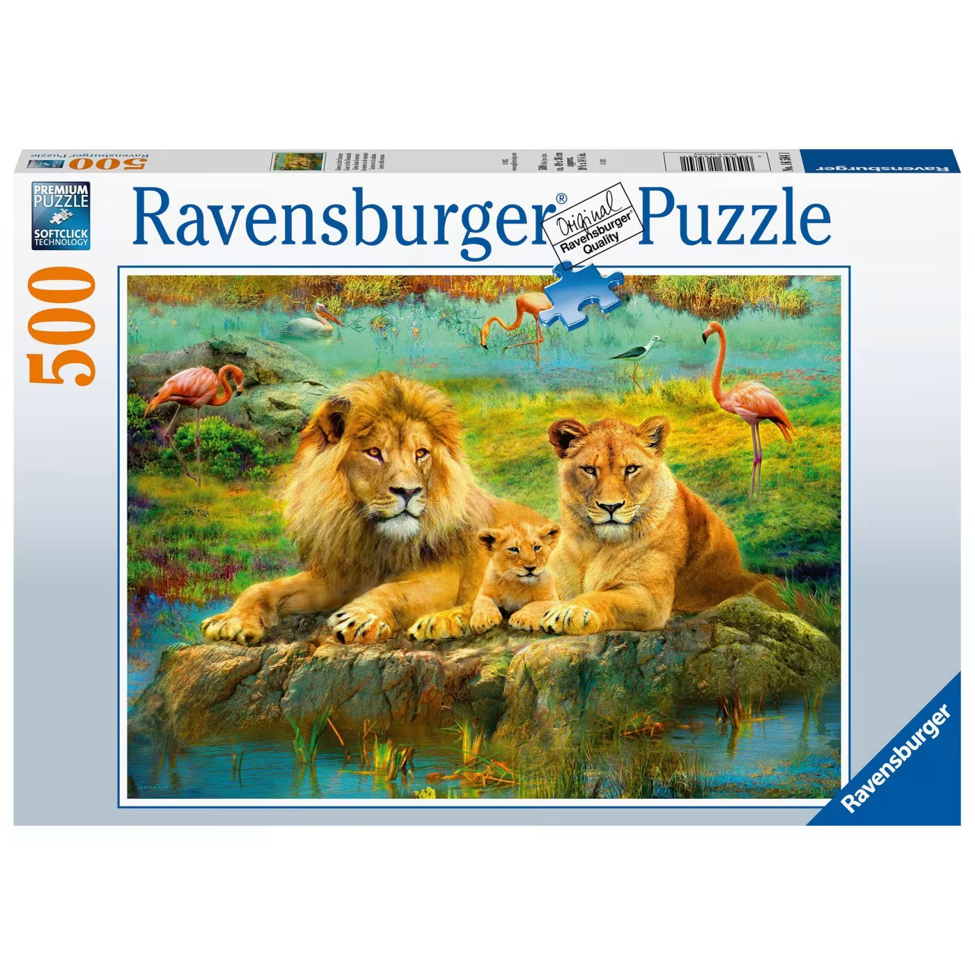 أحجية Ravensburger 500 قطعة - سافانا