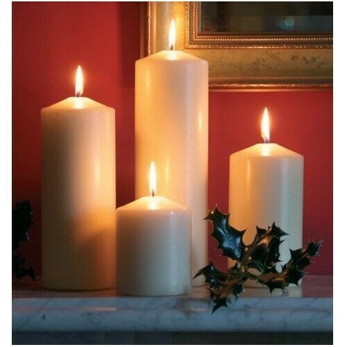 Price's Large Unscented Candle - 25×8 cm