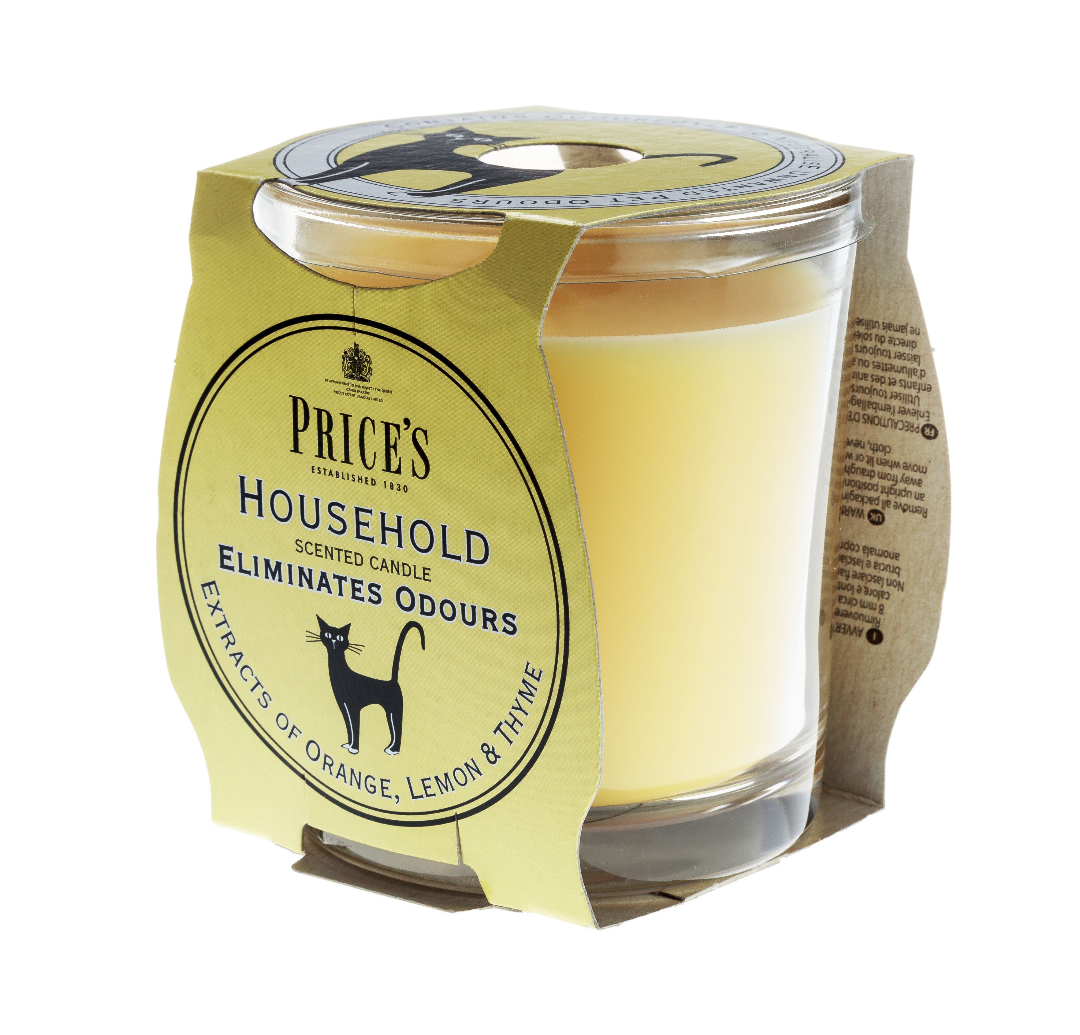 Price’s Odour Eliminating Scented Candle Cluster – 360g