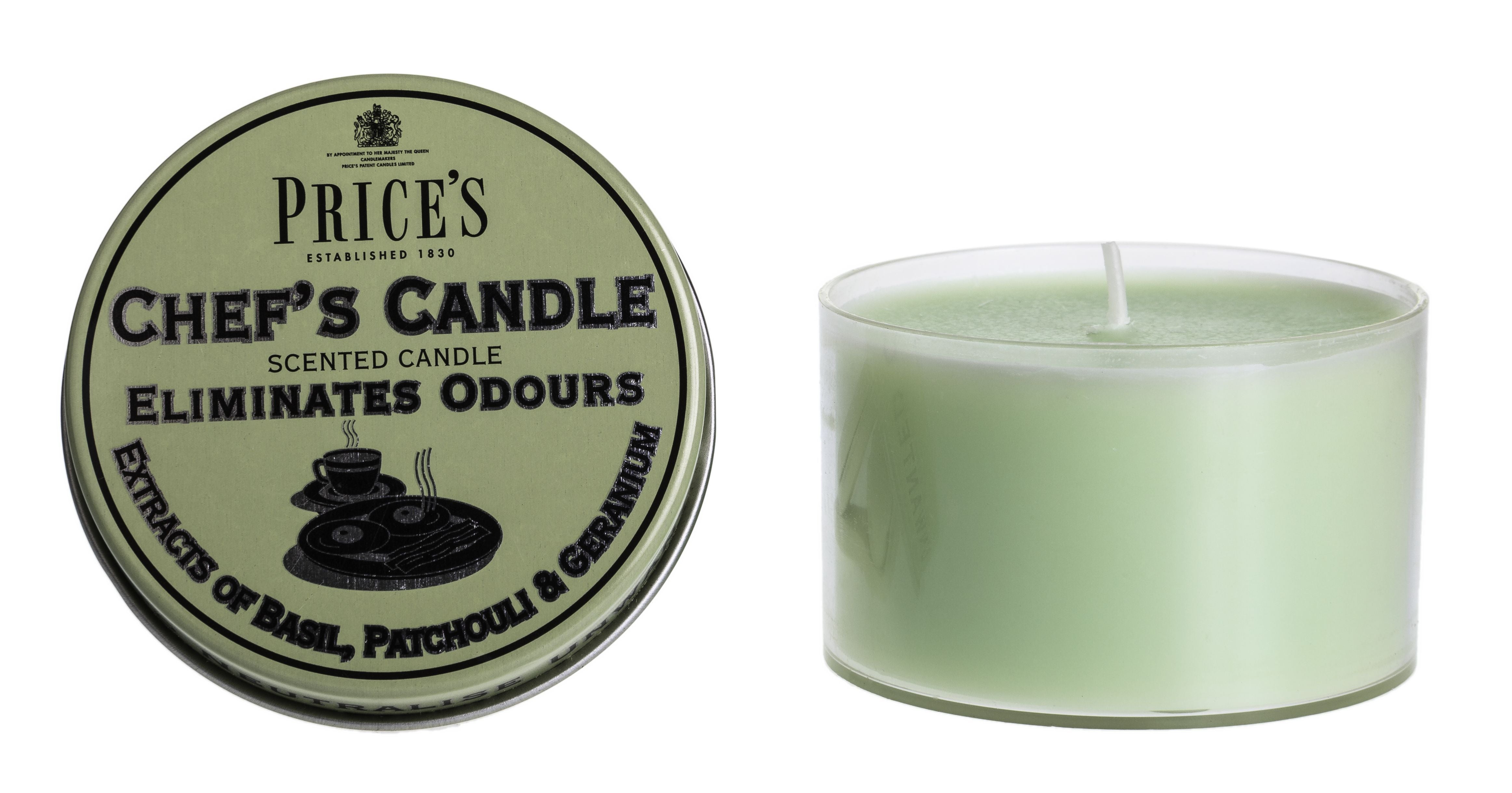 Price’s Tin Scented Candle – Odour Eliminating