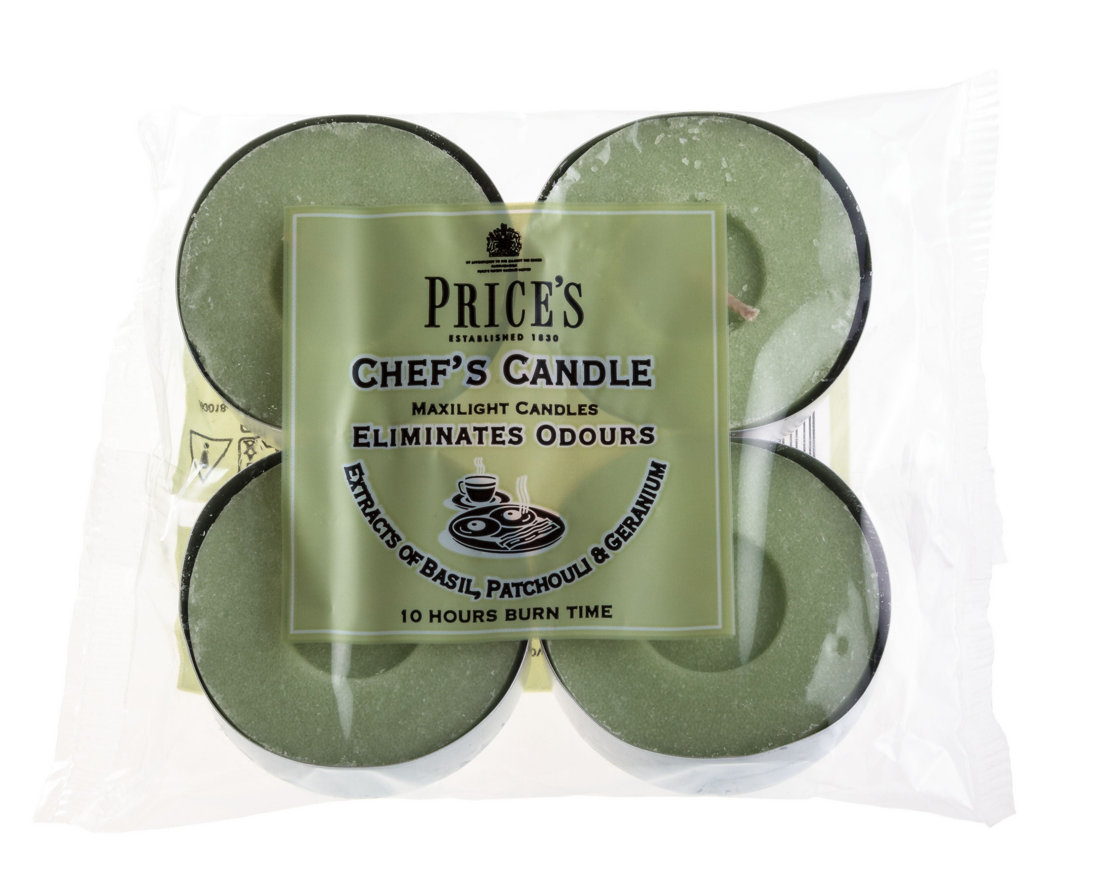 Price’s 4-Piece Scented Tealight Set – Odour Eliminating