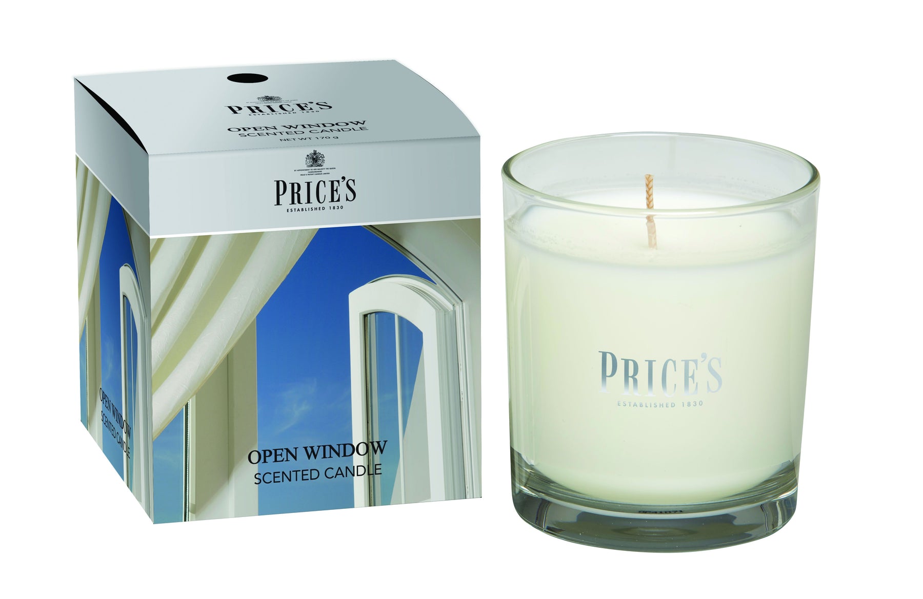 Price's Scented Candle in Glass Cup – Long-Lasting Aroma