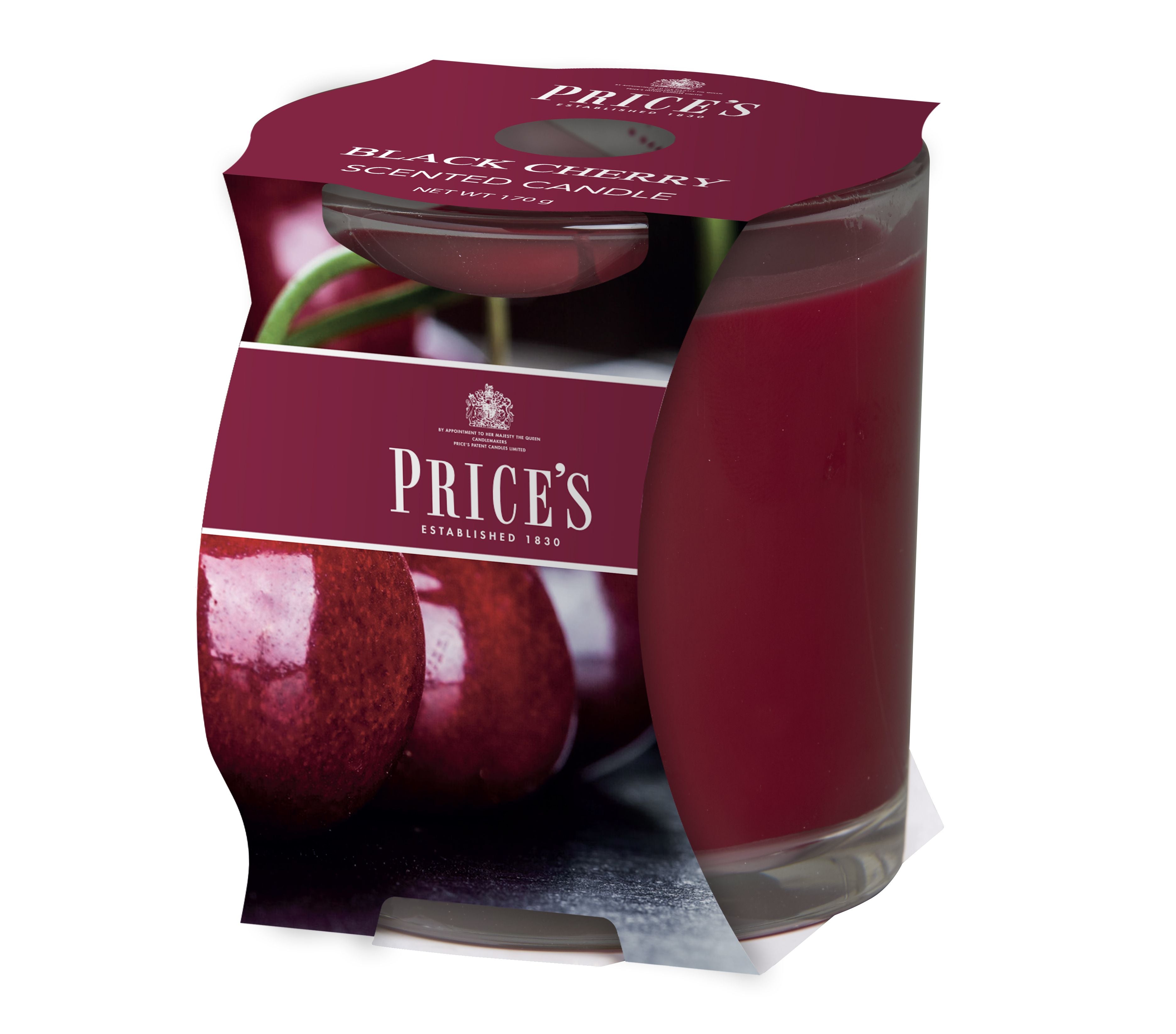 Price’s Cup Scented Candle – Elegant Glass & Rich Aroma