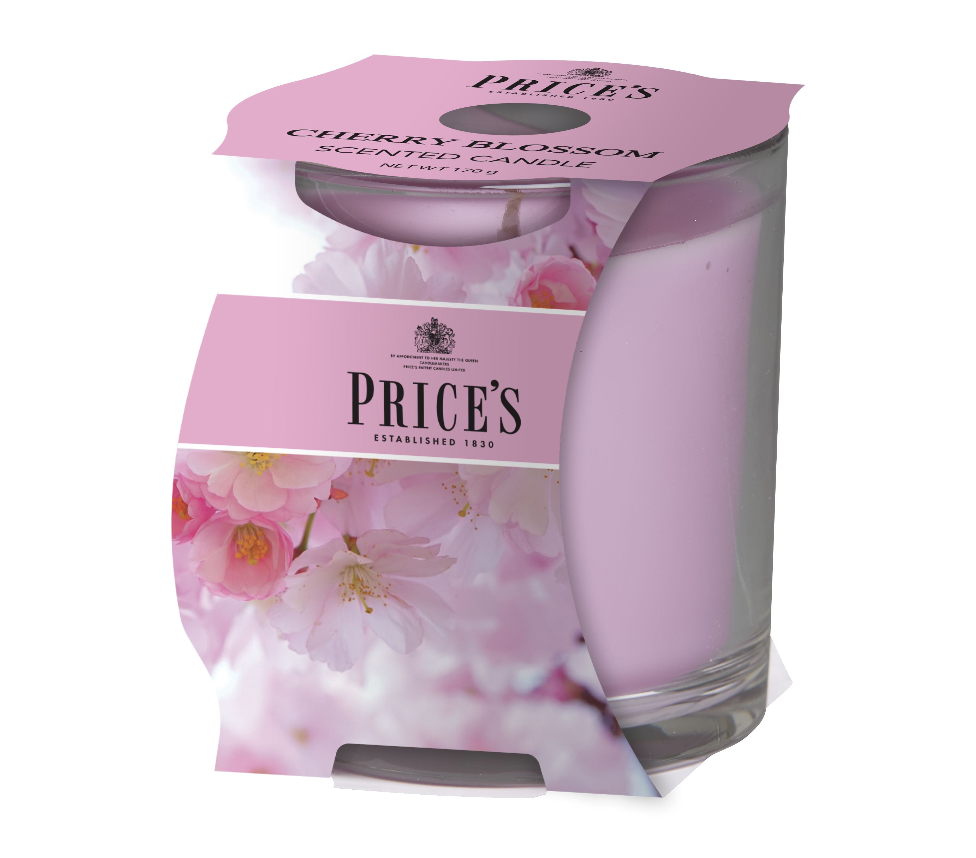 شمعة برايس Cup معطرة – في كوب زجاجي أنيق يدوم طويلاً
