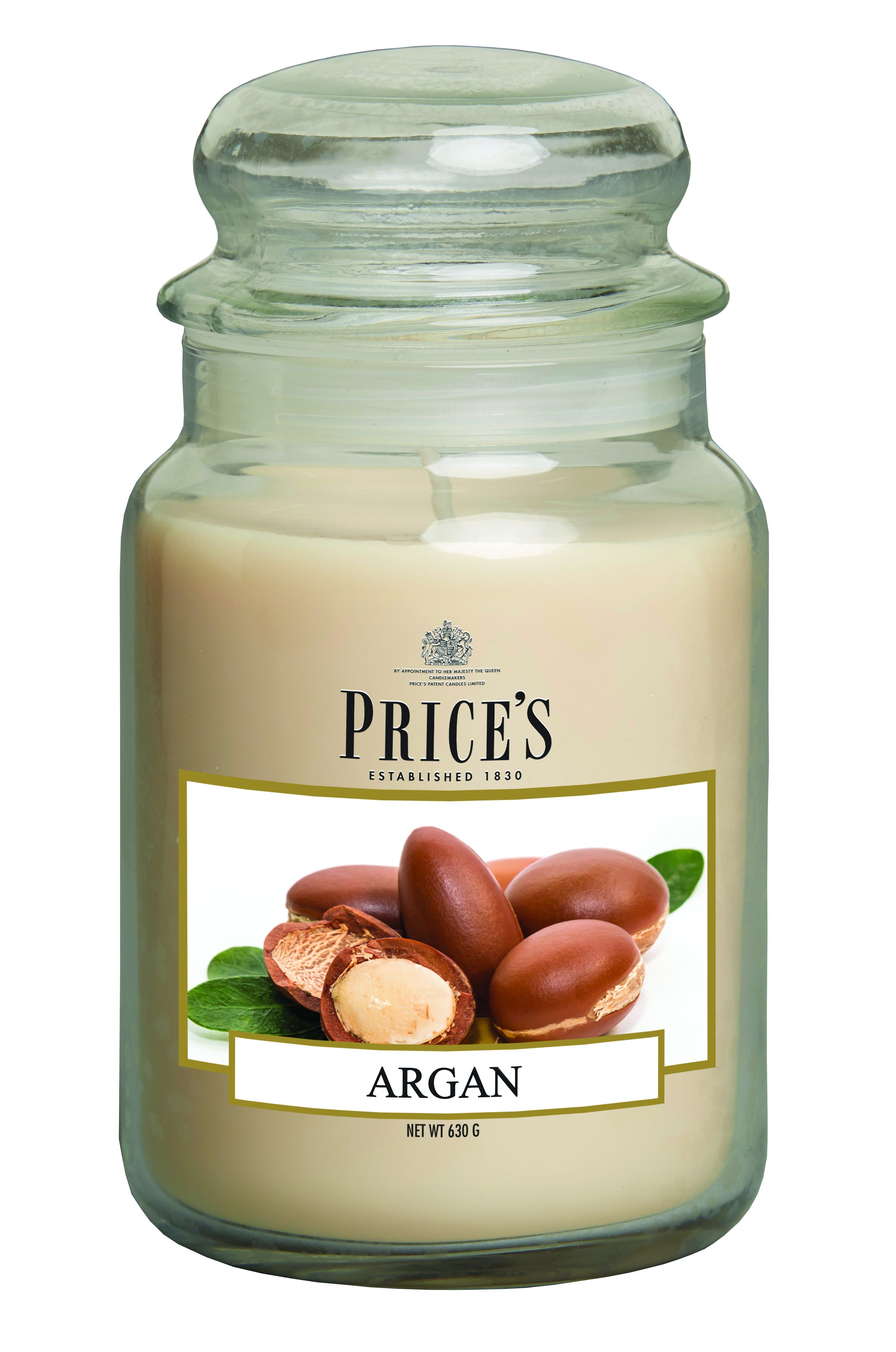 شمعة برايس كبيرة معطرة في برطمان بغطاء – رائحة تدوم
