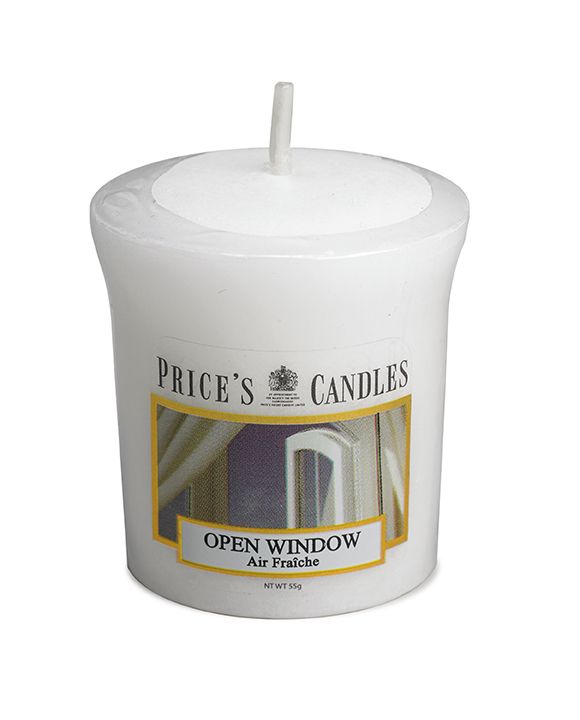 Price's Scented Votive Candle - Open Window