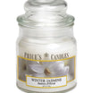 Price's Small Scented Candle Jar with Lid - Winter Jasmine