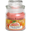Price's Small Scented Candle Jar with Lid - Pink Grafruit