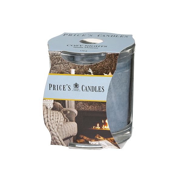 Price’s Large Unscented Pillar Candle – 25x8 cm