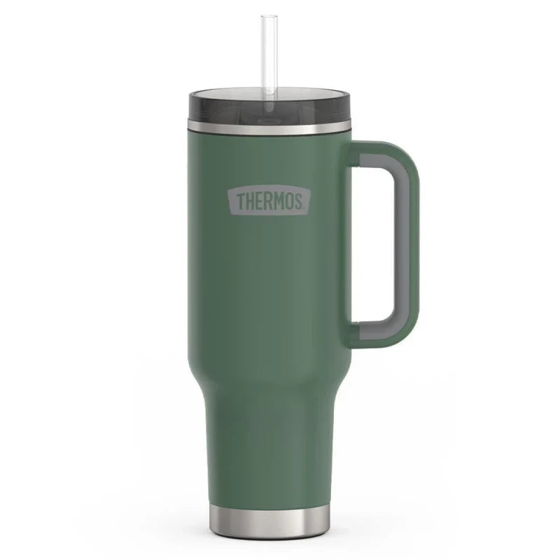 Thermos 40oz Mug – Insulated, Leak-Resistant, With Handle Thermos 40oz Mug – Insulated, Leak-Resistant, With Handle