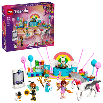 LEGO Friends Costume Party with Unicorn & Fairy – 261 Pieces | Set 42661