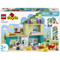 LEGO DUPLO 3 in 1 Modern Family House with Figures – 166 Pieces | Set 10470