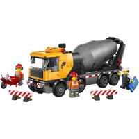 LEGO City Cement Mixer Truck – 371 Pieces | Set 60478