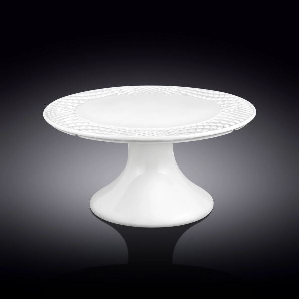 Wilmax Diamond Cake Stand - White Wilmax Diamond Cake Stand - White