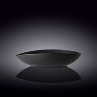 زبدية بيضوية Wilmax SlateStone 30×19 سم - أسود أنيق