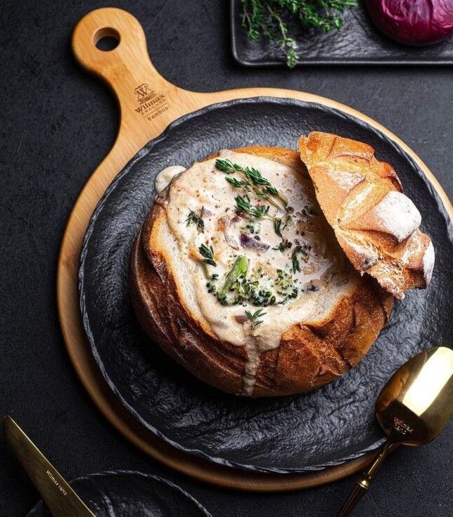 Wilmax SlateStone Plate - Black