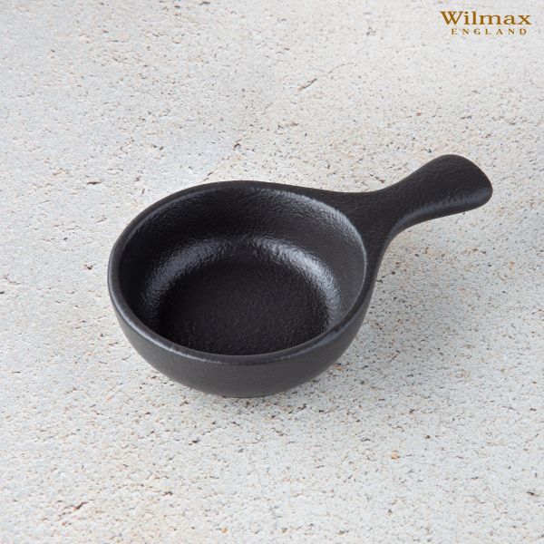 طبق فرن 24×15 سم من Wilmax SlateStone - أسود