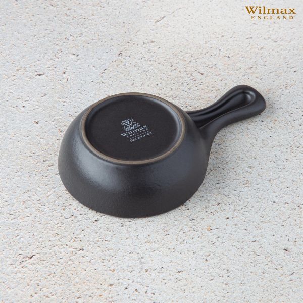 طبق فرن 24×15 سم من Wilmax SlateStone - أسود