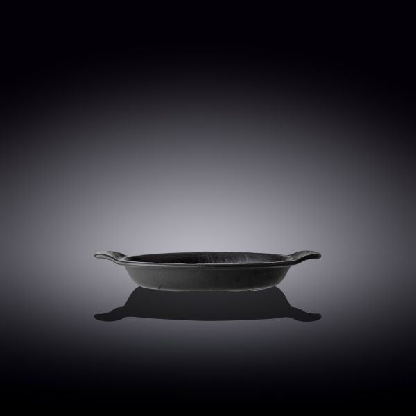 طبق فرن 21×17.5 سم من Wilmax SlateStone - أسود