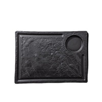 Wilmax SlateStone Rectangular Serving Plate 32×23cm - Black