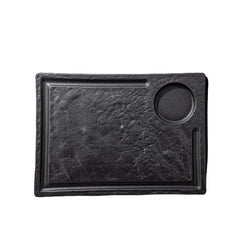 طبق تقديم مستطيل 32×23 سم من Wilmax SlateStone - أسود