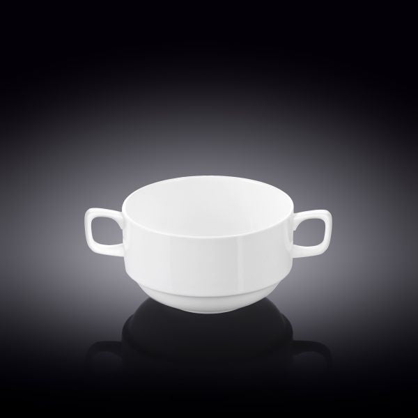 Wilmax Stella Soup Bowl 10 cm - White Porcelain