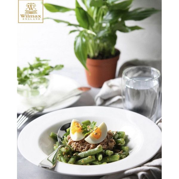 طبق عميق Wilmax Stella 20 سم - أبيض متين طبق عميق Wilmax Stella 20 سم - أبيض متين