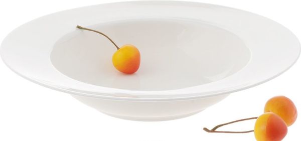 Wilmax Stella Deep Plate 30.5cm - White