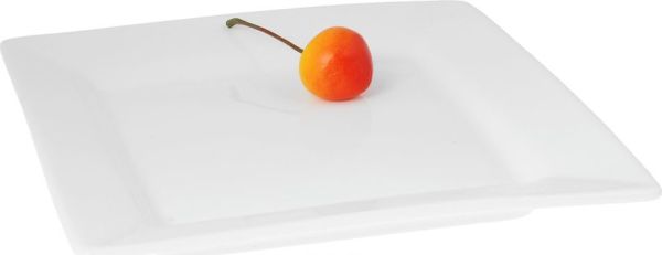 Wilmax Stella Dessert Plate 18.5cm - Square White