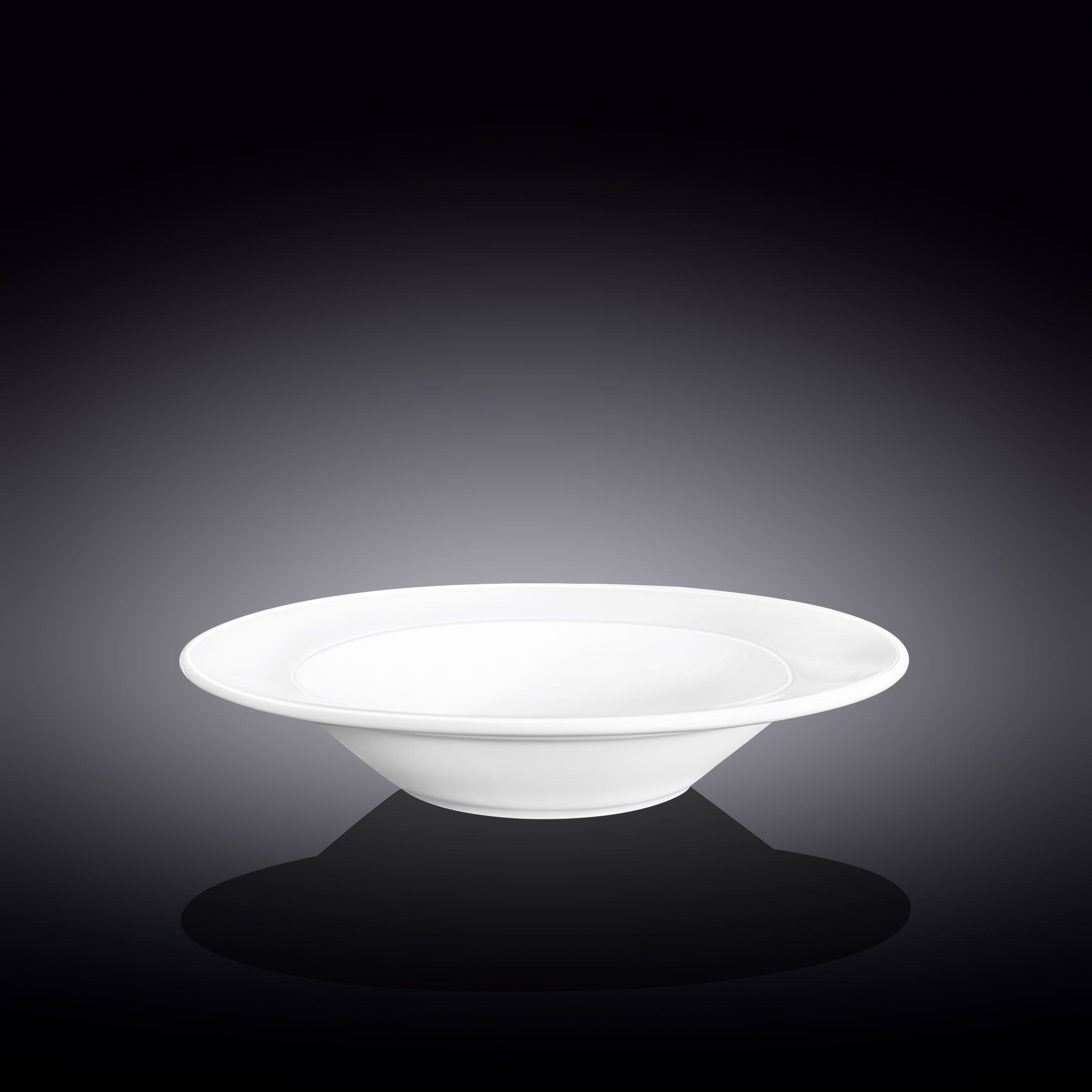 Wilmax Stella Pro Deep Plate - White Porcelain
