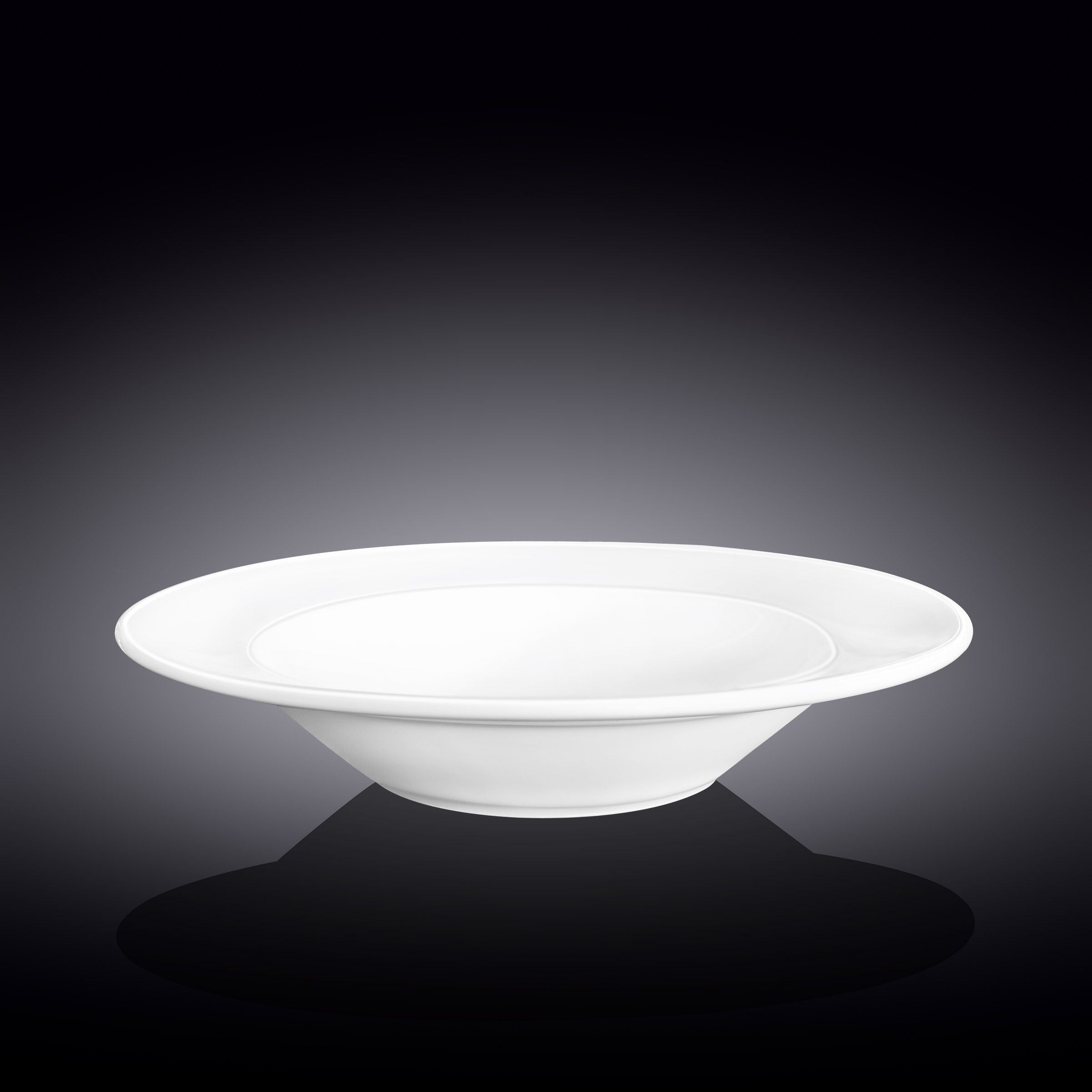 Wilmax Stella Pro Deep Plate - White Porcelain