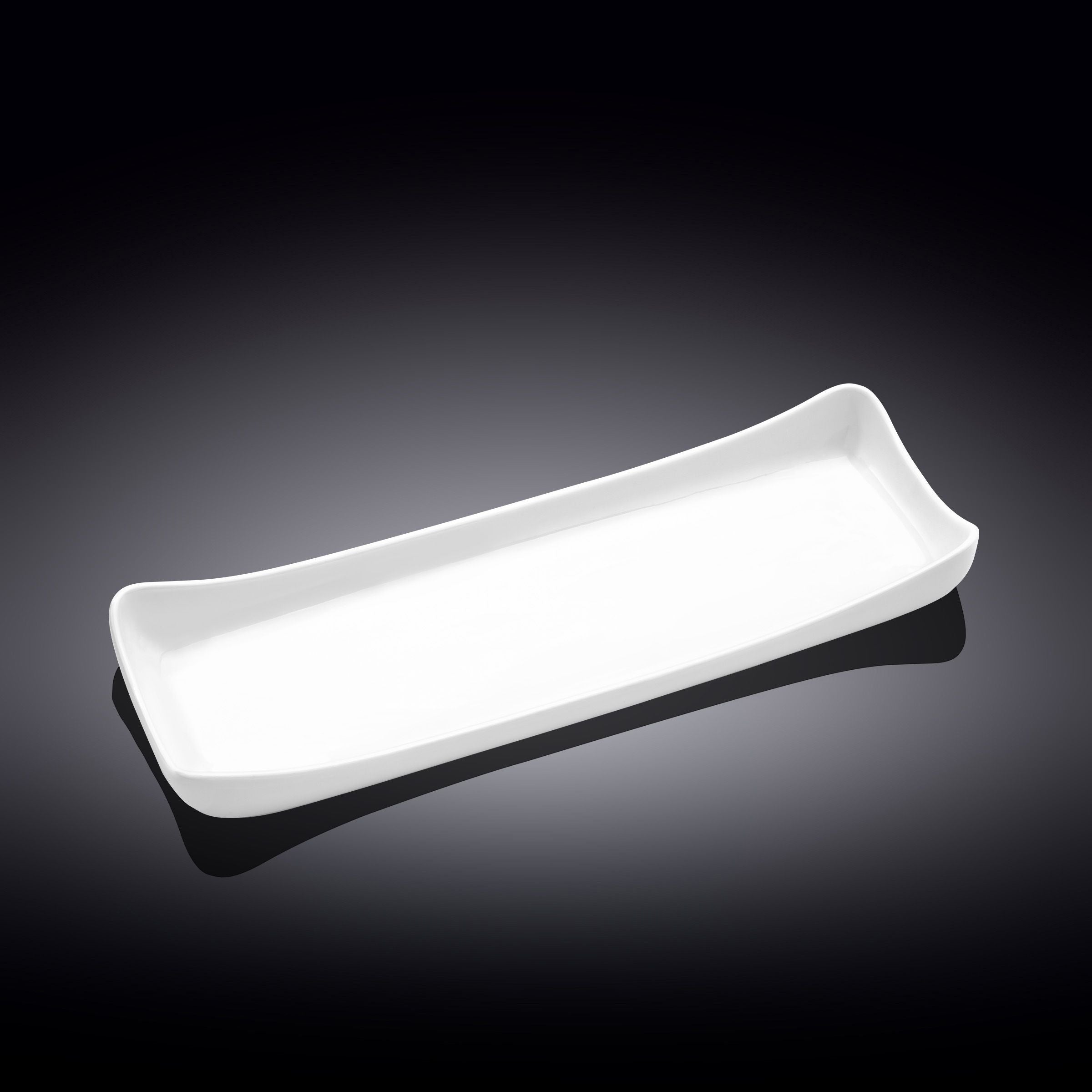 Wilmax Rectangular Plate - White Porcelain