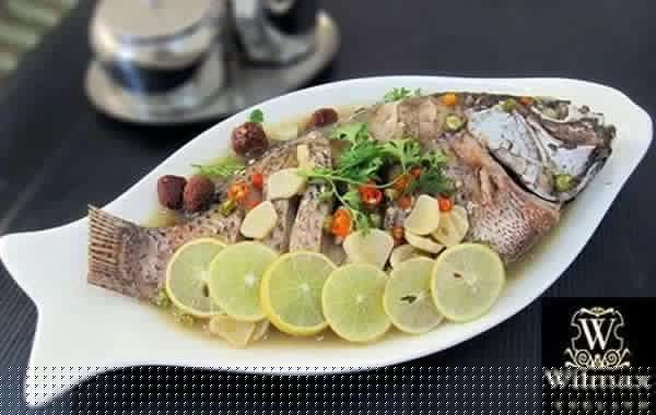 Wilmax Fish-Shaped Plate 46cm - White