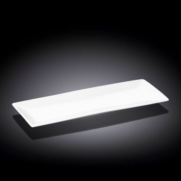 Wilmax Rectangular Plate 30.5cm - White