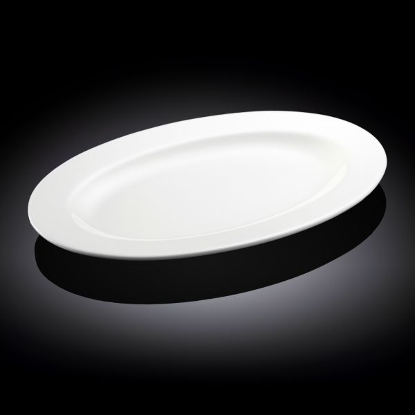 Wilmax Stella Pro Oval Plate 36cm - White