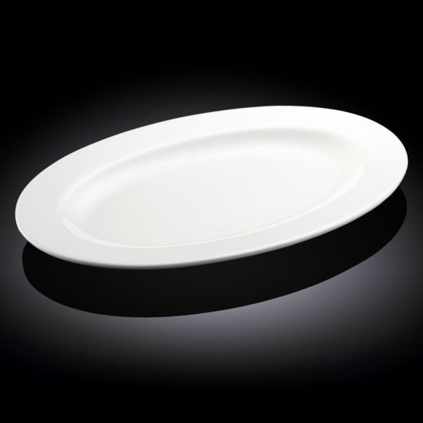 Wilmax Stella Pro Oval Plate 40.5cm - White