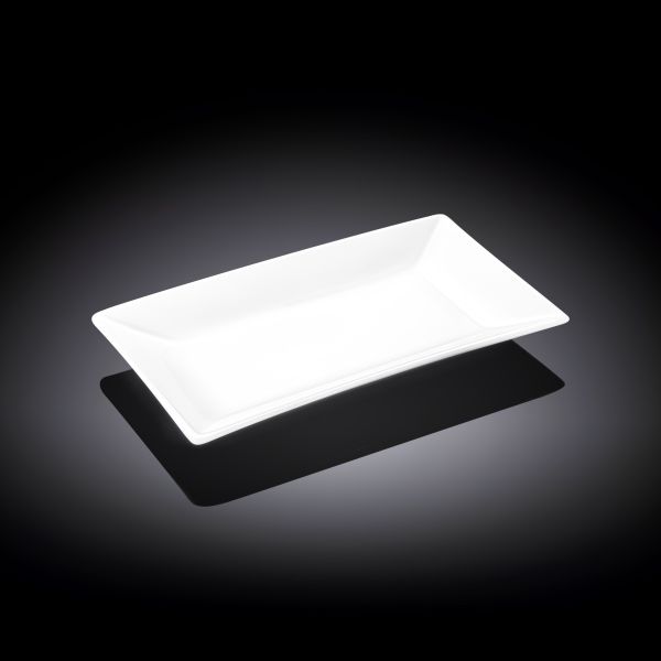 Wilmax Rectangular Plate 20×11.5cm - White