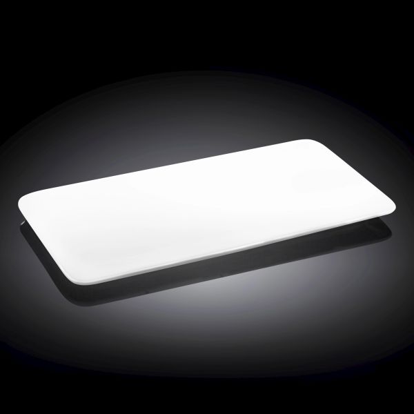 طبق مستطيل 30×16 سم من Wilmax - أبيض أنيق طبق مستطيل 30×16 سم من Wilmax - أبيض أنيق
