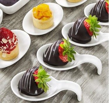 Wilmax Snack Plate 10.5×5cm - White