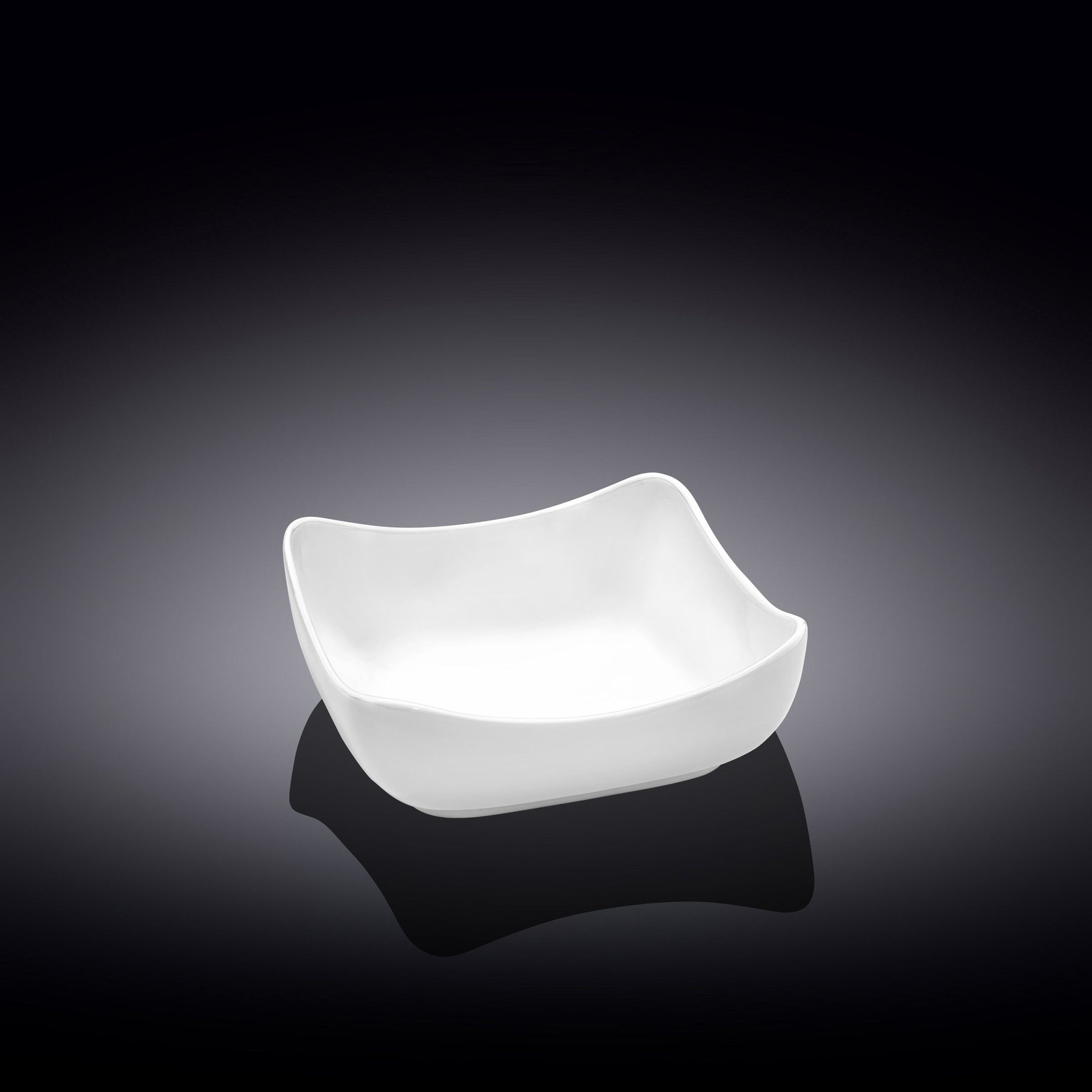 Wilmax Square Bowl - White Porcelain