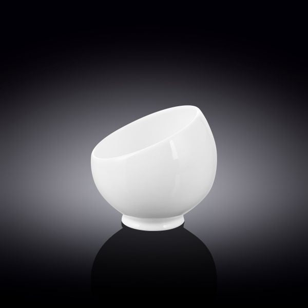Wilmax Olivia Sugar Bowl 8.6×9cm - White Elegant