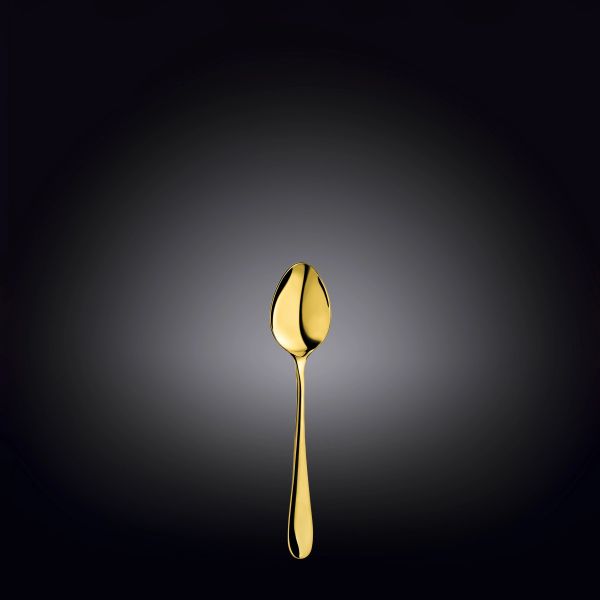 Wilmax Stella 2-Piece Coffee Spoon Set 11.5cm - Gold