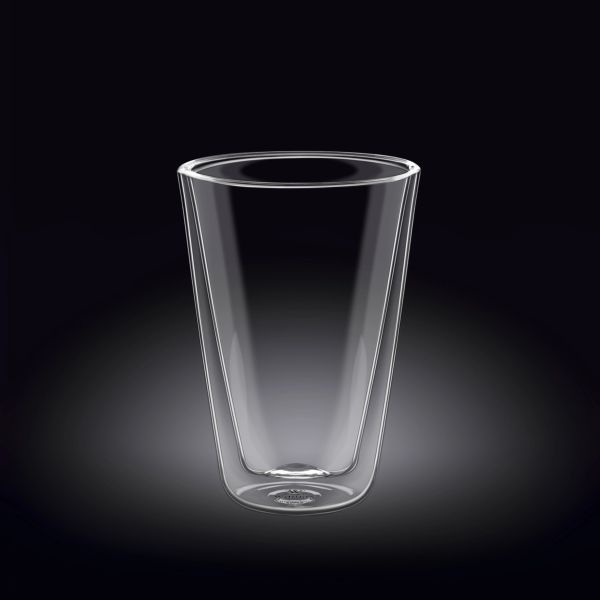 كاسة زجاج مزدوج من Wilmax Thermo - تصميم أنيق وعزل مثالي