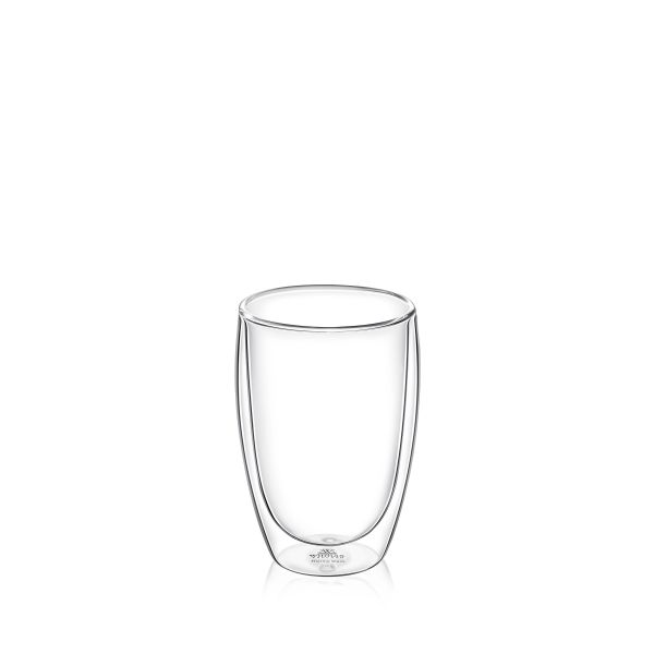 Wilmax Double Wall Glass Tumbler - Stylish & Insulated Wilmax Double Wall Glass Tumbler - Stylish & Insulated