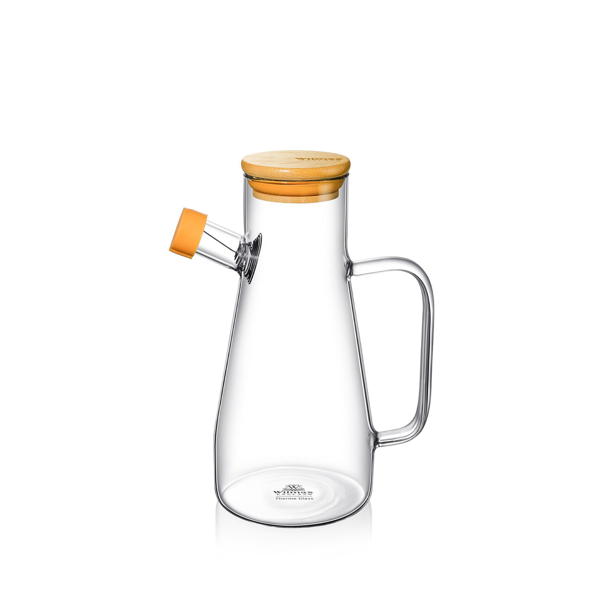 Wilmax Thermo Glass Oil Jug – Elegant & Heat Resistant Wilmax Thermo Glass Oil Jug – Elegant & Heat Resistant