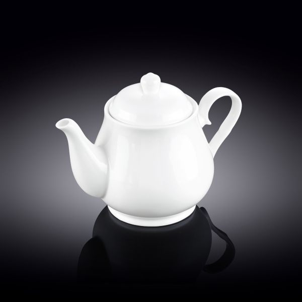 Wilmax Tea Pot 550ml - White Small Elegant Wilmax Tea Pot 550ml - White Small Elegant